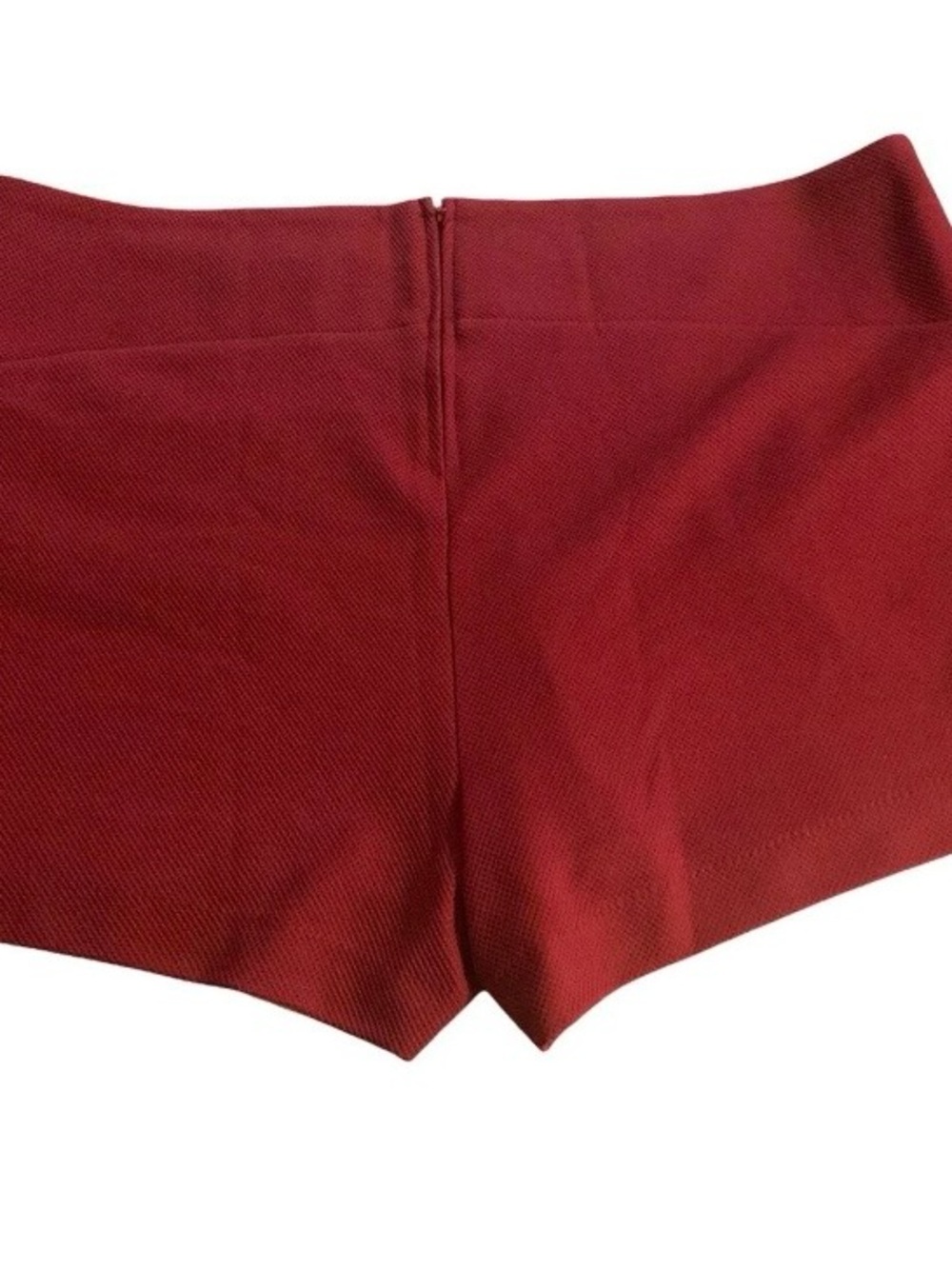 torrid Burgundy red Textured High-Rise Shorts 26